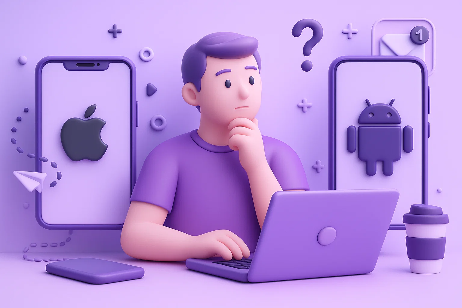 Comparison of native, cross-platform, and PWA mobile app development: advantages, use cases, and how to choose the right stack.